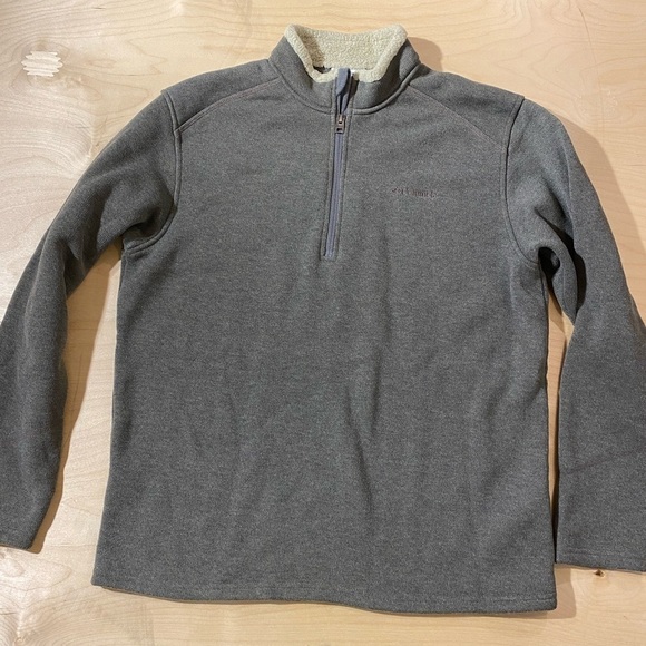Columbia Fleeced Lined Sweater Large (JS) - Picture 1 of 11